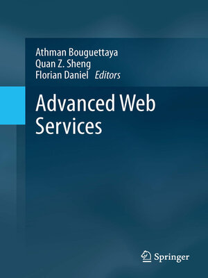 cover image of Advanced Web Services